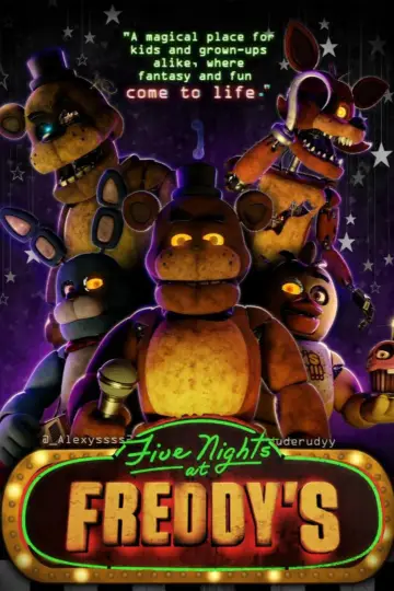 Plakat do filmu "Pięć koszmarnych nocy" #557725