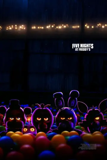 Plakat do filmu "Pięć koszmarnych nocy" #557784