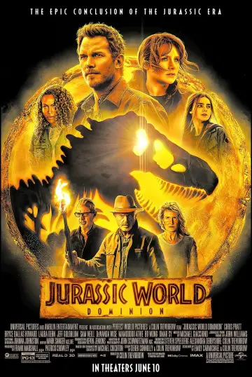 Plakat do filmu "Jurassic World: Dominion" #5197