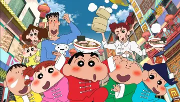 Zasłona do filmu "Shin-chan: Wybuchowa porcja! Rebelia Kung Fu Szał" #1433957