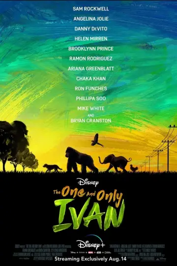 Plakat do filmu "Jedyny i niepowtarzalny Ivan" #141902