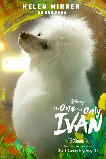 Plakat do filmu "Jedyny i niepowtarzalny Ivan" #141904