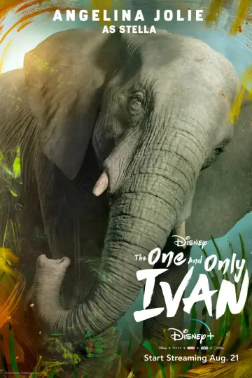 Plakat do filmu "Jedyny i niepowtarzalny Ivan" #897423