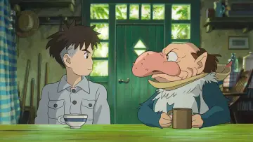 Zasłona do filmu "Chłopiec i czapla" #463417
