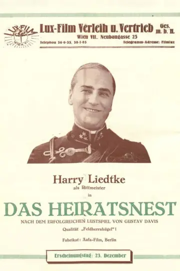 Plakat do filmu "Das Heiratsnest" #743927
