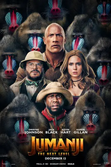 Plakat do filmu "Jumanji: Następny poziom" #35623