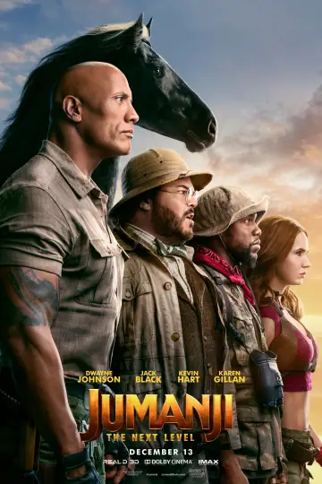 Plakat do filmu "Jumanji: Następny poziom" #35624