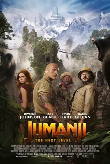 Plakat do filmu "Jumanji: Następny poziom" #834267