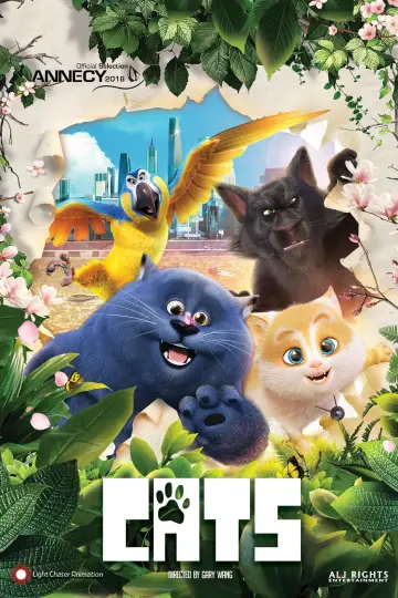 Plakat do filmu "Sekretny świat kotów" #329896