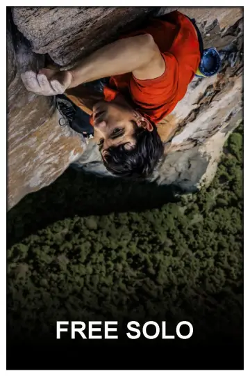 Plakat do filmu "Free Solo: ekstremalna wspinaczka" #379905