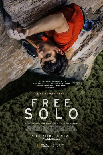 Plakat do filmu "Free Solo: ekstremalna wspinaczka" #621486