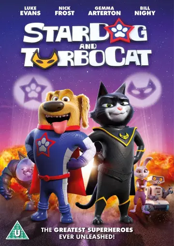 Plakat do filmu "Superpies i Turbokot" #1807922