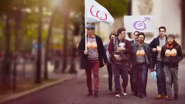 Zasłona do filmu "Nie jestem łatwy" #294317