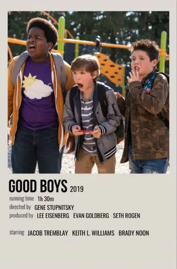 Plakat do filmu "Grzeczni chłopcy" #257899