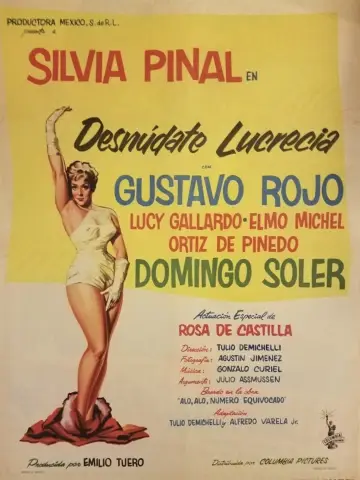 Desnúdate, Lucrecia