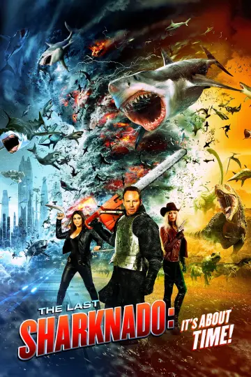 Plakat do filmu "Rekinado 6: Ząb czasu" #113710