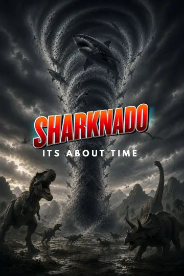 Plakat do filmu "Rekinado 6: Ząb czasu" #1303618