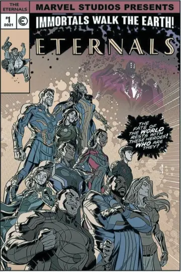 Plakat do filmu "Eternals" #472929