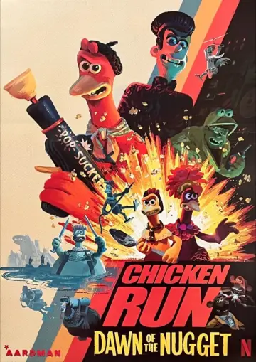 Plakat do filmu "Uciekające kurczaki: Era nuggetsów" #160102
