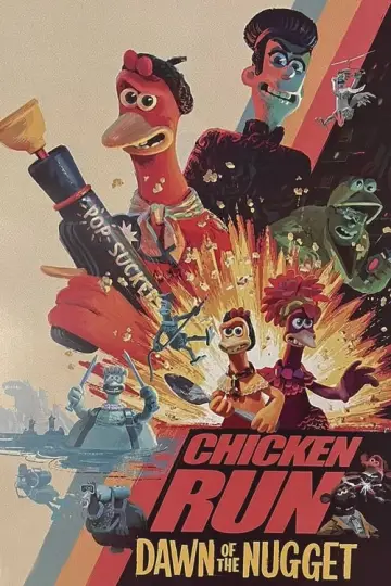 Plakat do filmu "Uciekające kurczaki: Era nuggetsów" #160104