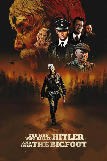 Plakat do filmu "Człowiek, który zabił Hitlera i Wielką Stopę" #154582