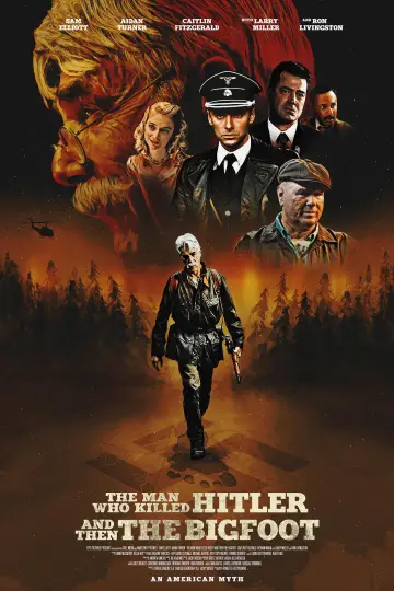 Plakat do filmu "Człowiek, który zabił Hitlera i Wielką Stopę" #154583