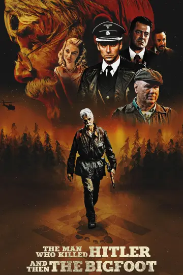 Plakat do filmu "Człowiek, który zabił Hitlera i Wielką Stopę" #154584