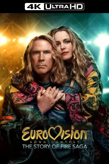 Plakat do filmu "Eurovision Song Contest: Historia zespołu Fire Saga" #128905