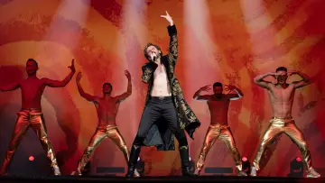 Zasłona do filmu "Eurovision Song Contest: Historia zespołu Fire Saga" #284933