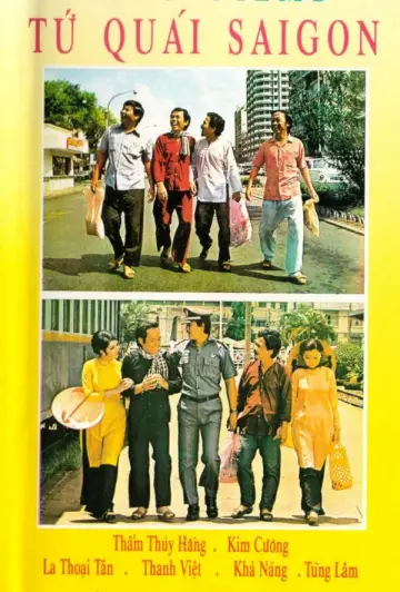 Tứ Quái Sài Gòn plakat