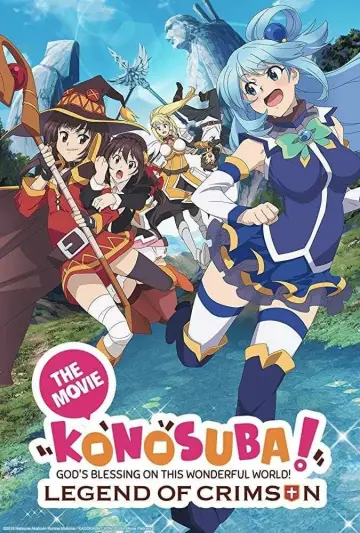 Plakat do filmu "KonoSuba: God