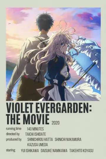 Plakat do filmu "Violet Evergarden – film" #1233971