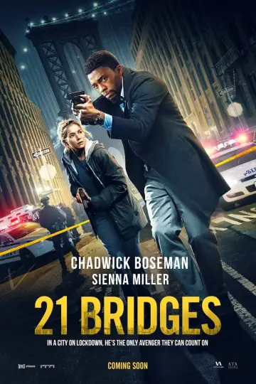 Plakat do filmu "21 Mostów" #264906