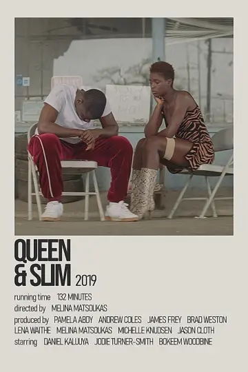 Plakat do filmu "Queen i Slim" #1538585