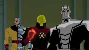 Zasłona do filmu "Justice League vs. the Fatal Five" #1746603