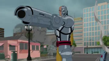 Zasłona do filmu "Justice League vs. the Fatal Five" #1746618