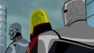 Zasłona do filmu "Justice League vs. the Fatal Five" #1746622