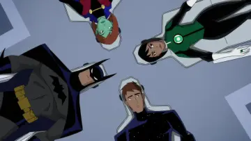 Zasłona do filmu "Justice League vs. the Fatal Five" #1746626