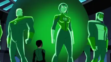 Zasłona do filmu "Justice League vs. the Fatal Five" #1746628