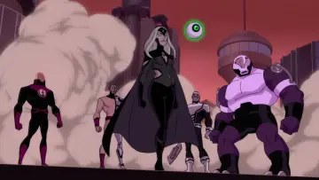 Zasłona do filmu "Justice League vs. the Fatal Five" #1746632