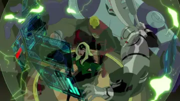 Zasłona do filmu "Justice League vs. the Fatal Five" #1746647