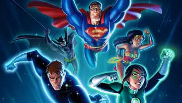 Zasłona do filmu "Justice League vs. the Fatal Five" #263811