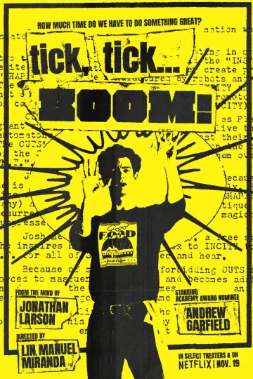 Plakat do filmu "tick, tick... BOOM!" #95494