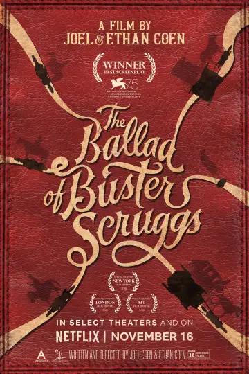 Plakat do filmu "Ballada o Busterze Scruggsie" #64322