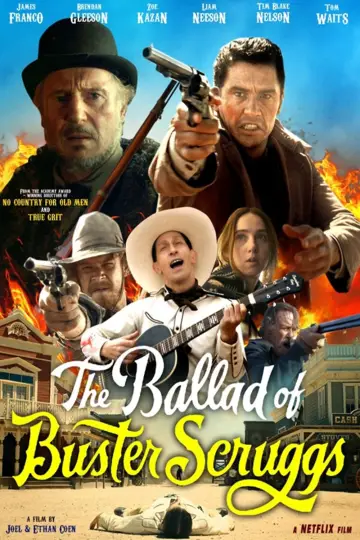 Plakat do filmu "Ballada o Busterze Scruggsie" #64325