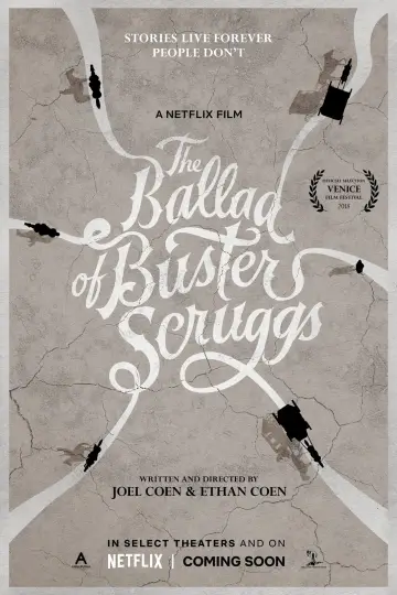 Plakat do filmu "Ballada o Busterze Scruggsie" #64328