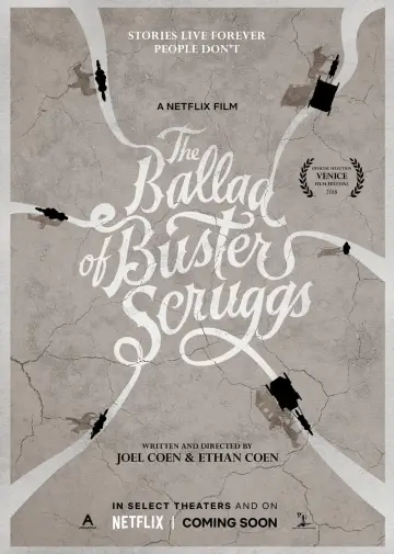 Plakat do filmu "Ballada o Busterze Scruggsie" #64329