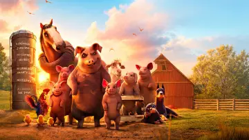 Zasłona do filmu "Folwark zwierzęcy" #1653610