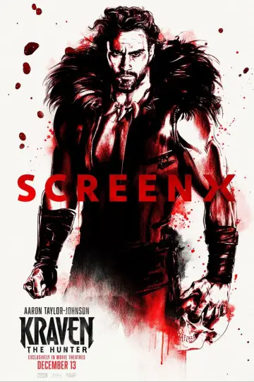 Plakat do filmu "Kraven Łowca" #567257