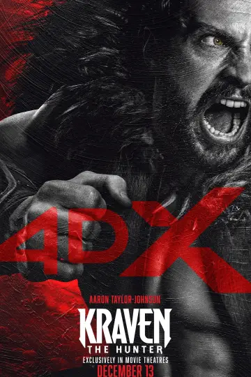 Plakat do filmu "Kraven Łowca" #567272